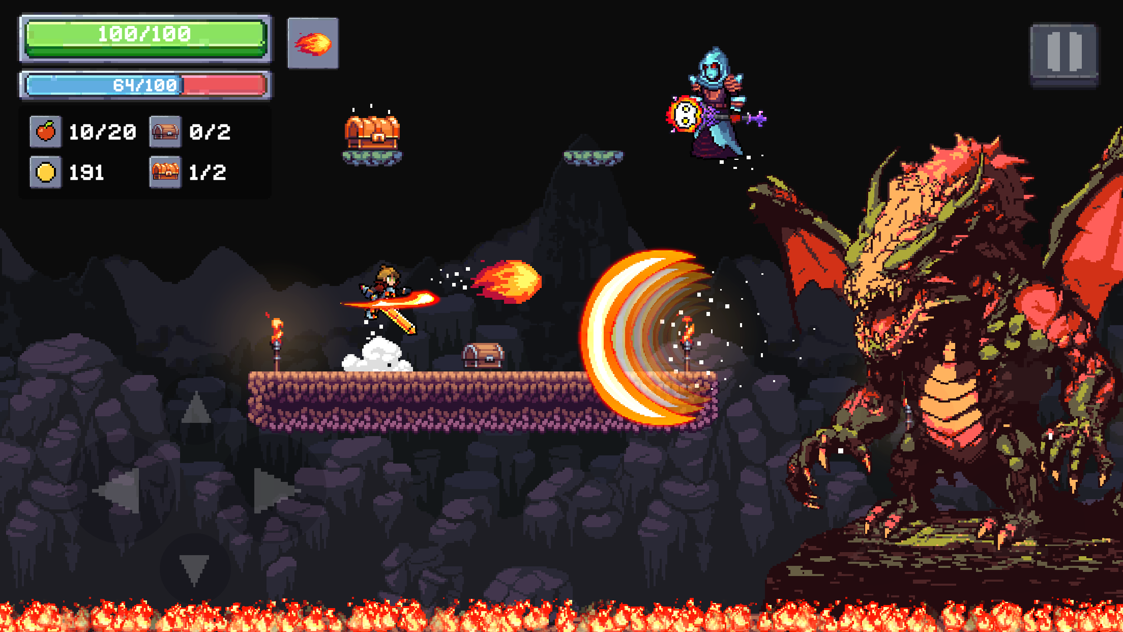 Apple Knight 2 — Platformer для Android и iOS